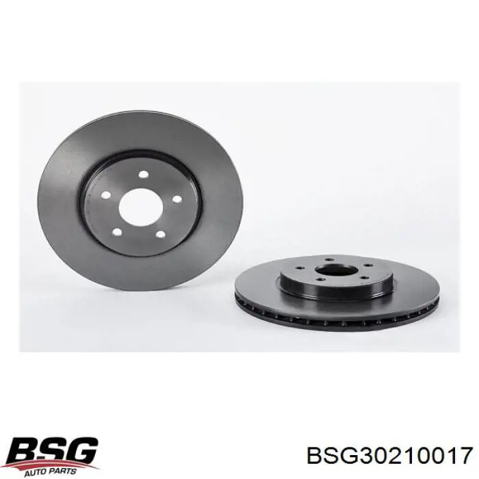 Freno de disco delantero Jaguar X-type CF1