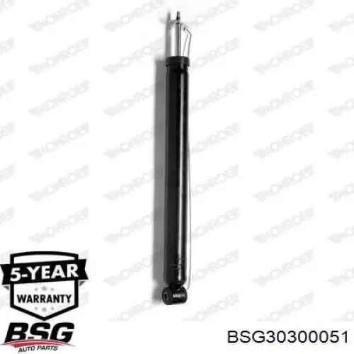 Amortiguador trasero ASH24557 Ford