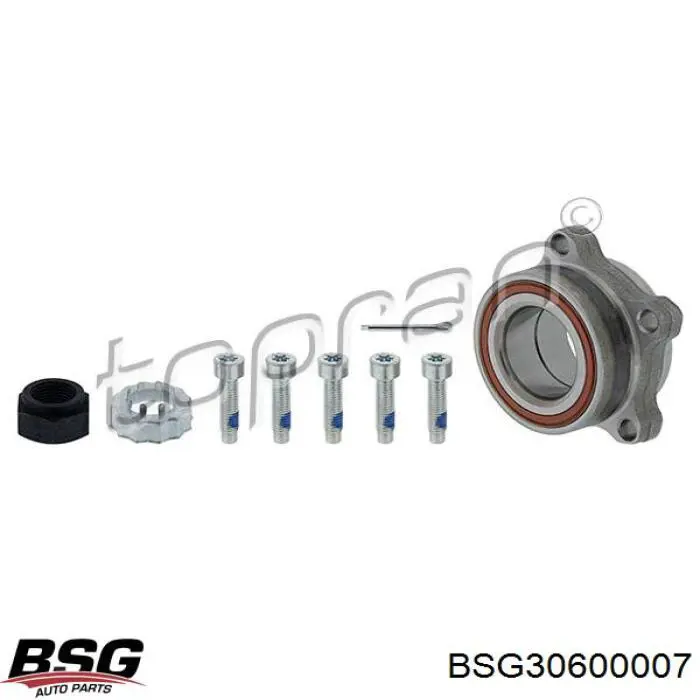 BSG 30-600-007 BSG cojinete de rueda delantero