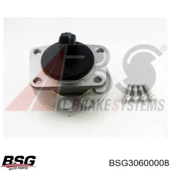 Cubo de rueda trasero Jaguar X-type CF1