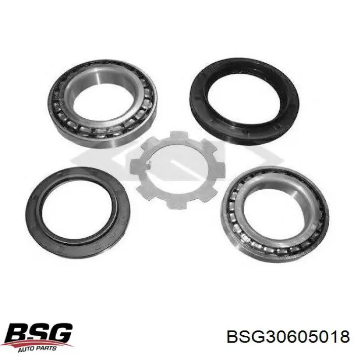 BSG30605018 BSG cojinete de rueda trasero