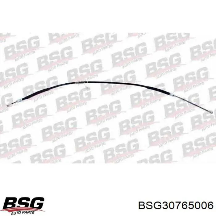 BSG 30-765-006 BSG cable de freno de mano trasero izquierdo