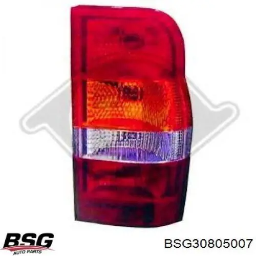 Comprar BSG30805007 BSG Piloto trasero derecho