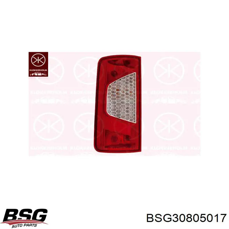 BSG 30-805-017 BSG piloto posterior derecho