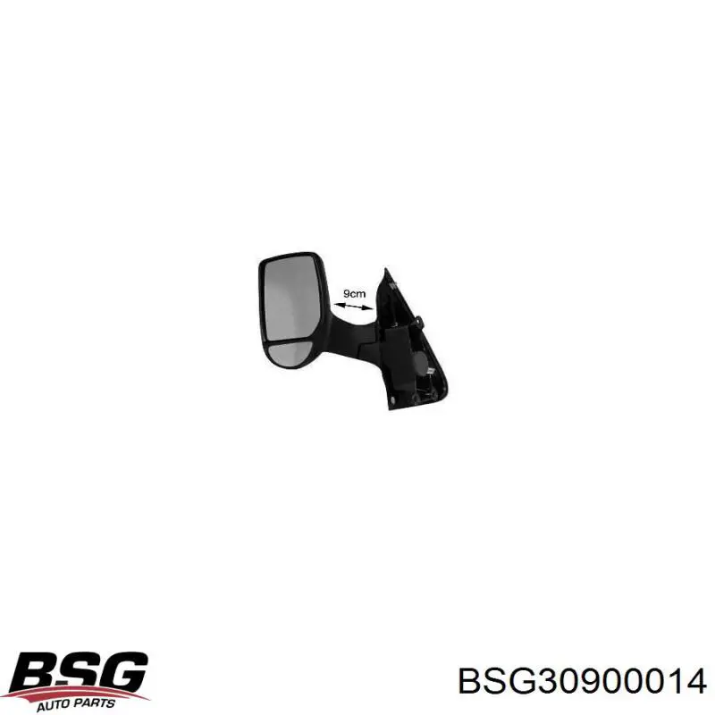 Espejo izquierdo Prasco FD9108004P precio, desde 89,32 EUR