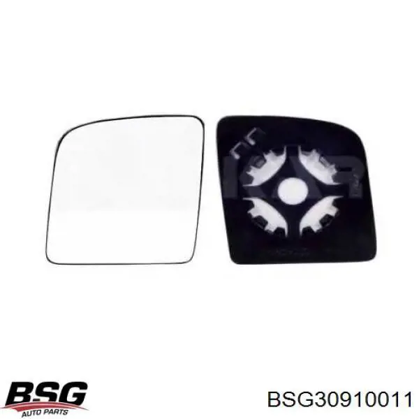 BSG 30-910-011 BSG cristal de espejo retrovisor exterior izquierdo