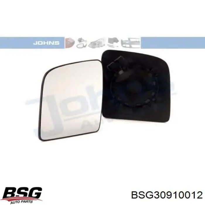 BSG 30-910-012 BSG cristal de espejo retrovisor exterior izquierdo