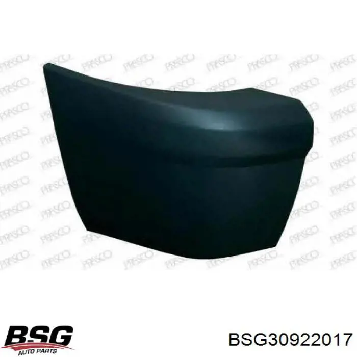 Protector superior del parachoques trasero (estribo) Ford 4447730