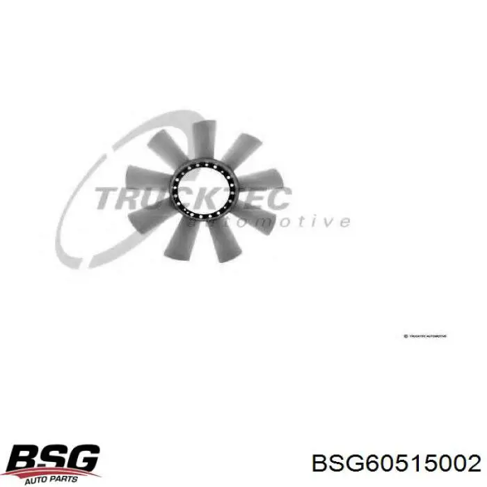 BSG 60-515-002 BSG rodete ventilador, refrigeración de motor