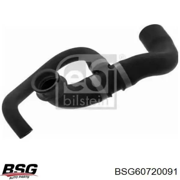 BSG 60-720-091 BSG tubería de radiador, tuberia flexible calefacción, inferior