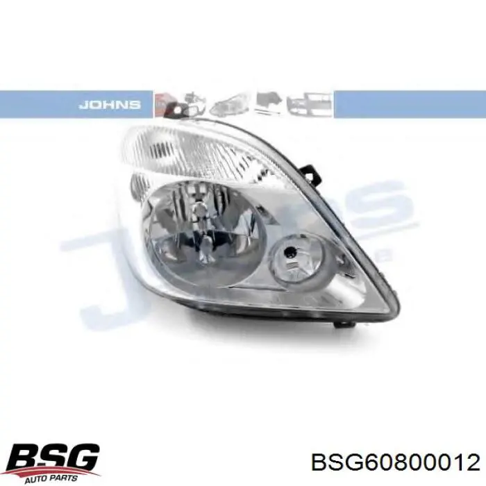 Faro derecho BSG BSG60800012 precio, desde 113,44 EUR
