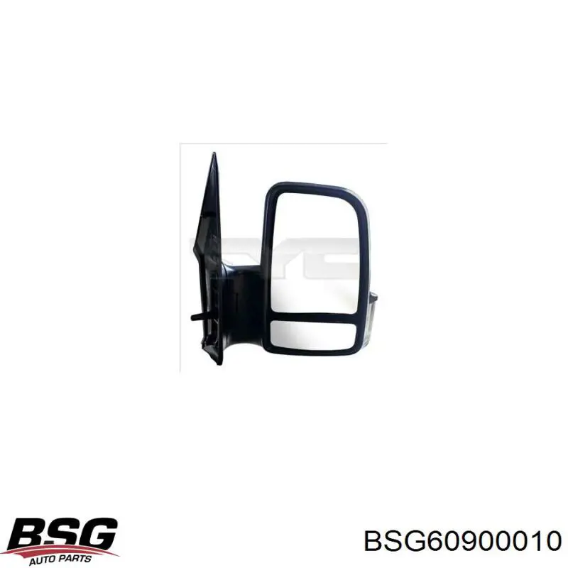 BSG 60-900-010 BSG espejo retrovisor derecho