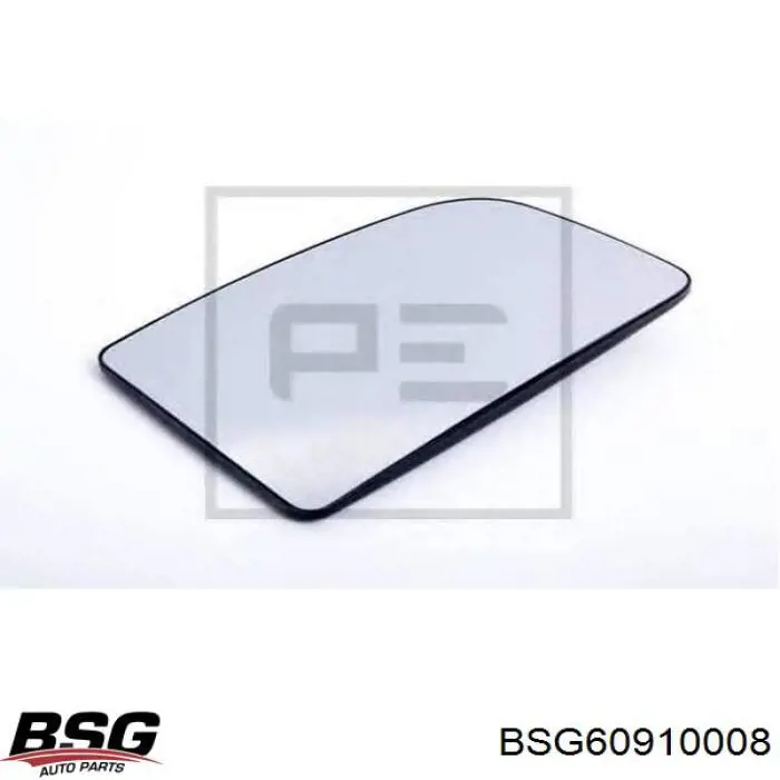 BSG 60-910-008 BSG cristal de espejo retrovisor exterior izquierdo