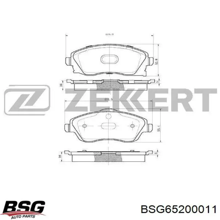 Pastillas de freno delanteras Opel Corsa F08, F68