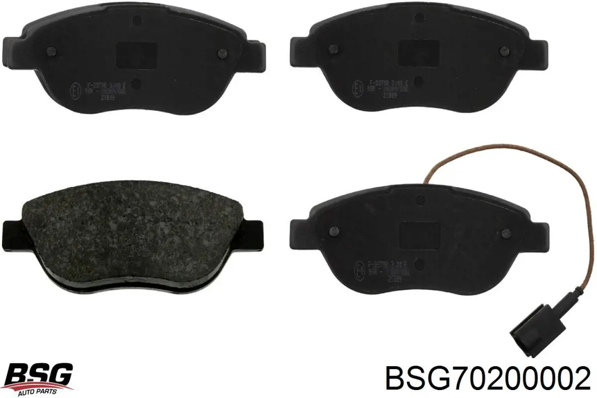 Pastillas de freno delanteras Citroen C3 1 FC