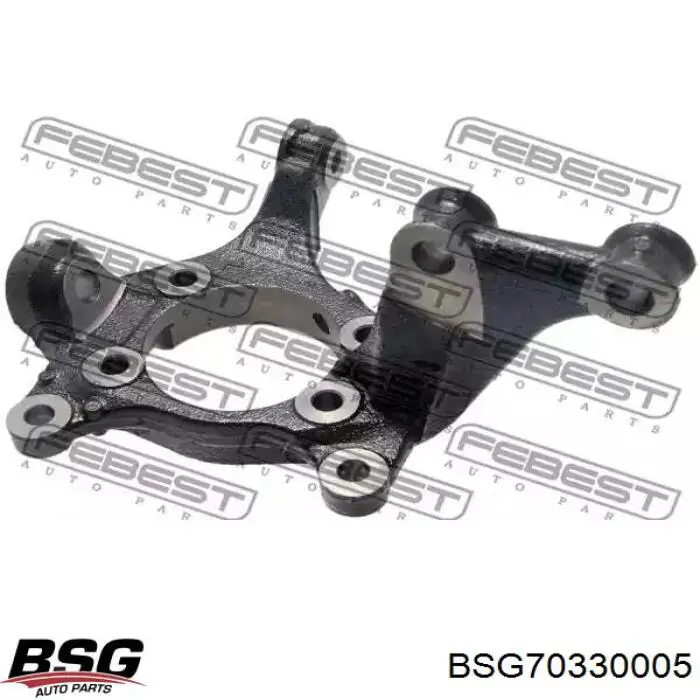 Mangueta delantera izquierda Fiat/Alfa/Lancia 1357004080