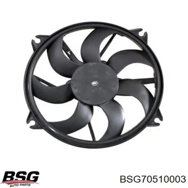 BSG70510003 BSG ventilador del motor