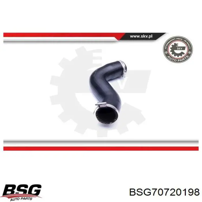 Tubo flexible de aire de sobrealimentación Triclo 521898