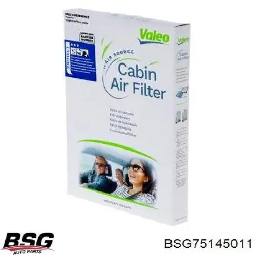 BSG 75-145-011 BSG filtro habitáculo