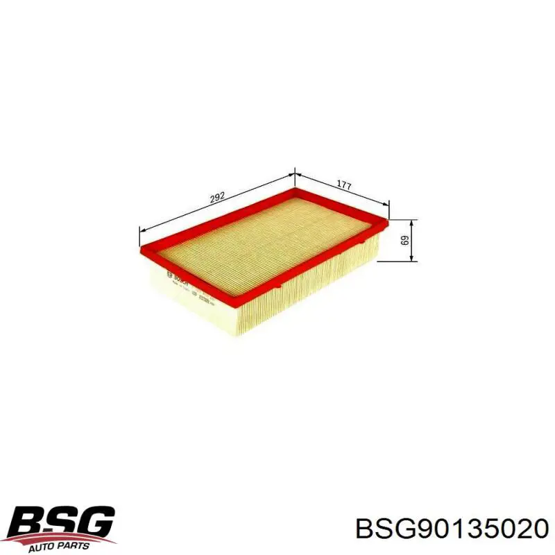 BSG 90-135-020 BSG filtro de aire