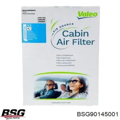 Filtro de cabina BSG BSG90145001 precio, desde 5,50 EUR