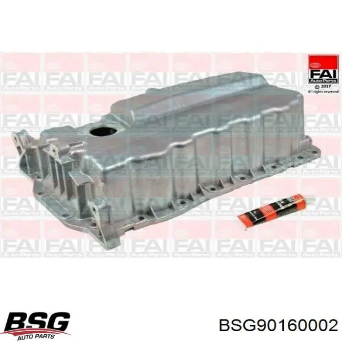 Cárter de aceite del motor 75334 Asam