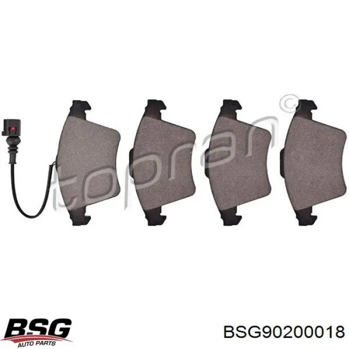 Pastillas de freno delanteras Volkswagen Transporter 7HA, 7HH, 7EA, 7EH