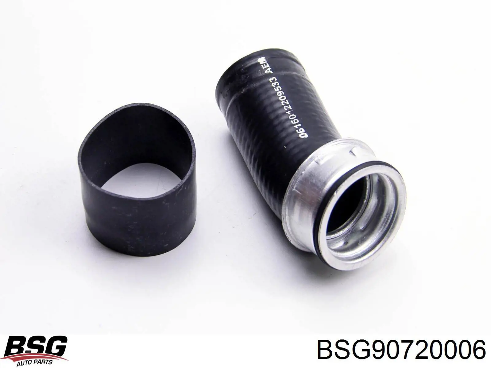 Tubo de salida de aire del turbocompresor 7H0145555 VAG