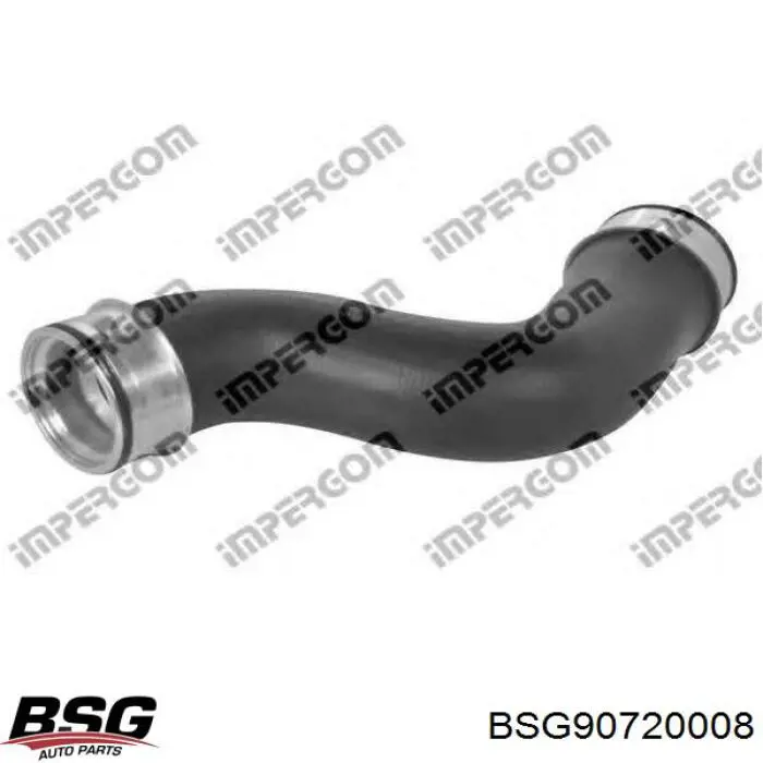 BSG90720008 BSG tubo flexible de aire de sobrealimentación inferior derecho