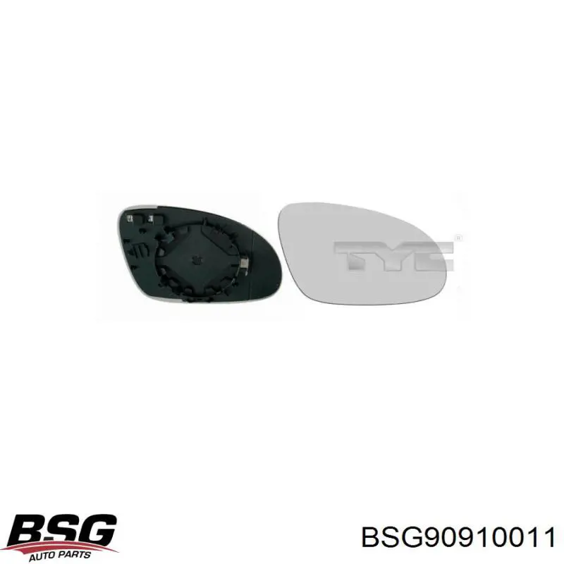 BSG90910011 BSG cristal de espejo retrovisor exterior derecho