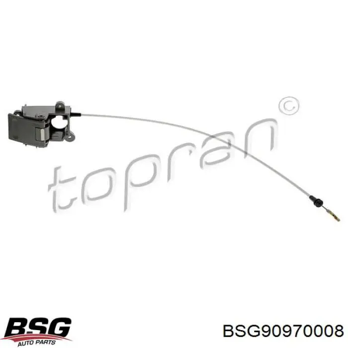 Cable de apertura de cerradura de puerta delantera derecha BSG BSG90970008 precio, desde 32,50 EUR