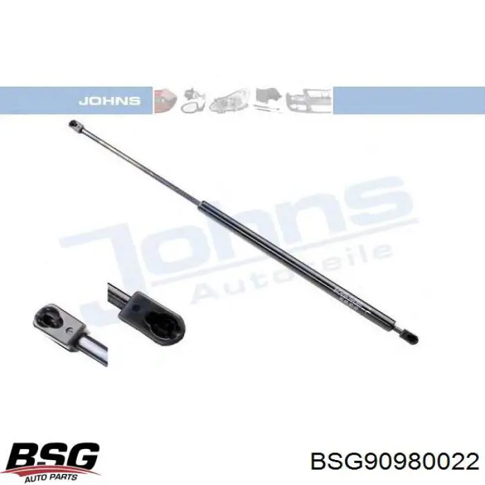 BSG 90-980-022 BSG amortiguador maletero