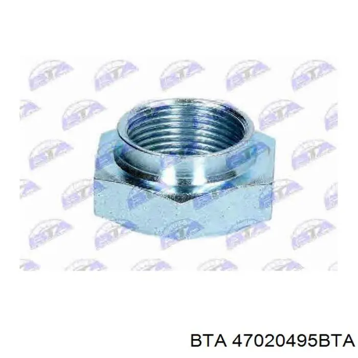 Tuerca del cubo de la rueda delantera BTA 47020495BTA