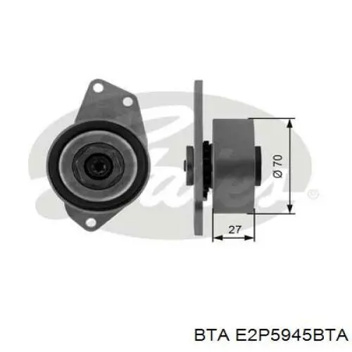 VKM33073 SKF Polea guía correa poli V