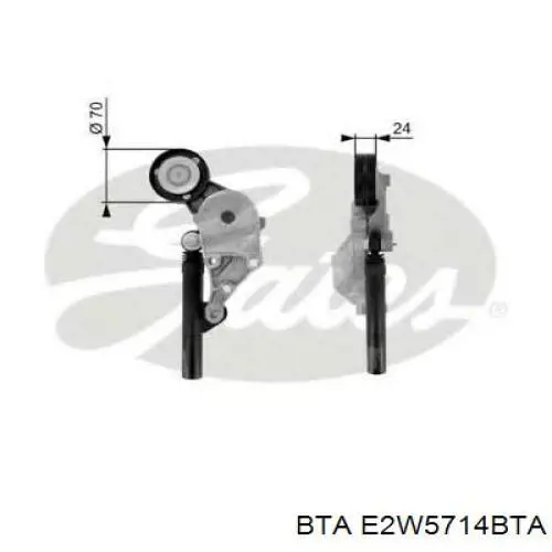 Comprar E2W5714BTA BTA Tensor de correa poli V 