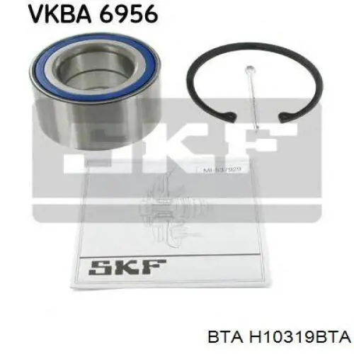 Cojinete de rueda delantero EBW10004S Mando