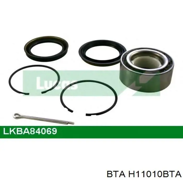 Rodamiento de rueda delantero BTA H11010BTA
