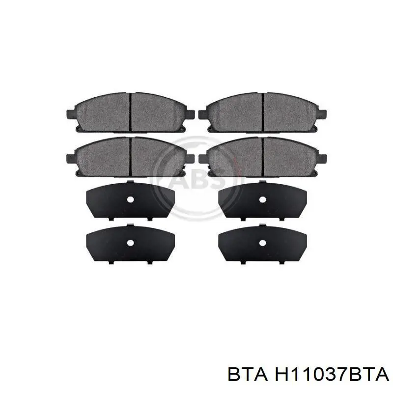 H11037BTA BTA Rodamientos de rueda delantero