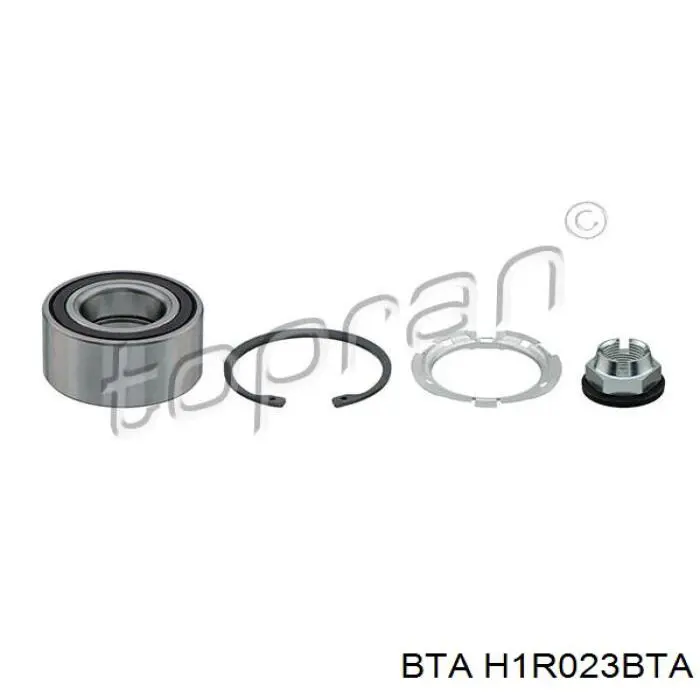 Cojinete de rueda delantero BTA H1R023BTA precio, desde 23,63 EUR