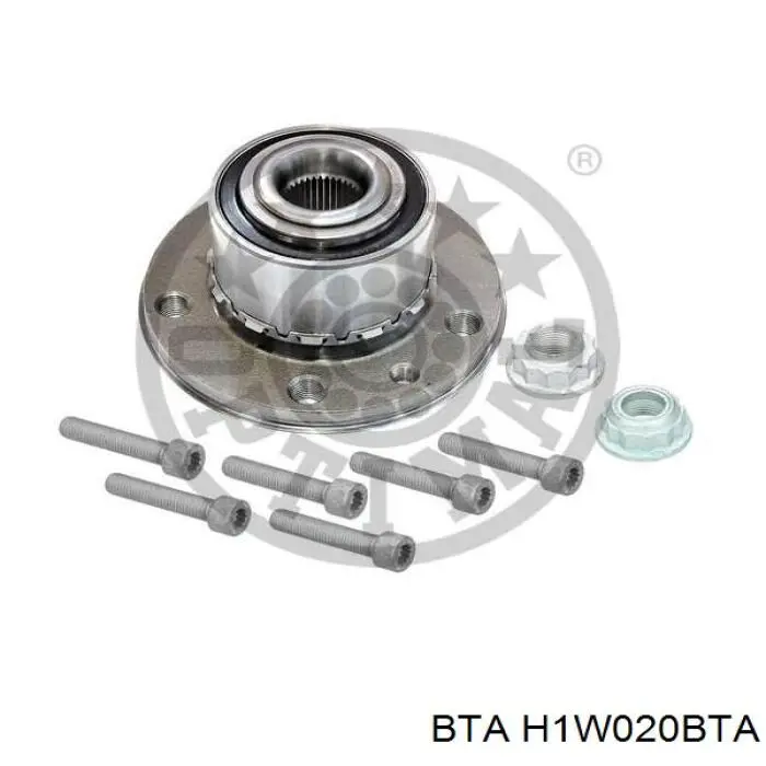 Buje de rueda delantero H1W020BTA BTA