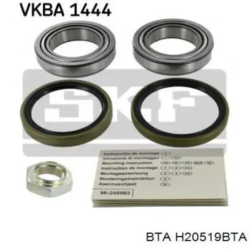 Comprar H20519BTA BTA Cojinete de rueda trasero