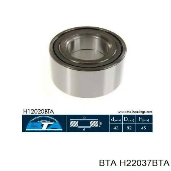 Cojinete de rueda trasero Toyota RAV4 1 XA