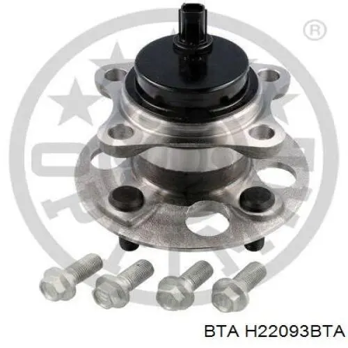H22093BTA BTA Buje de rueda trasero