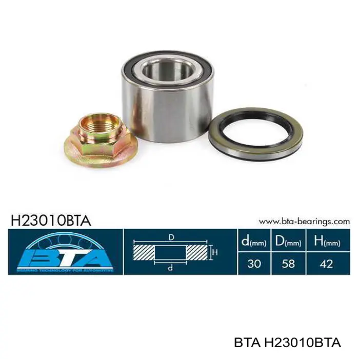 Cojinete de rueda trasero Mazda 626 3 GD