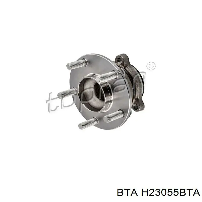 Cubo de rueda trasero H23055BTA BTA