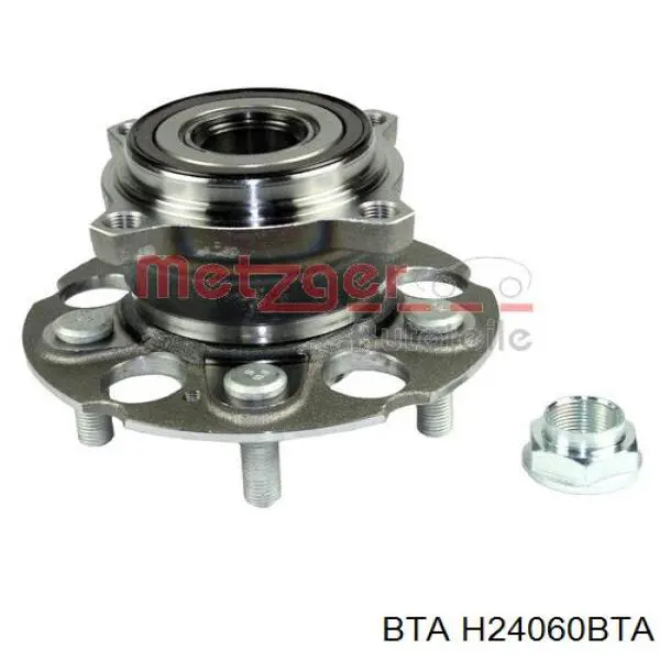 Cubo de rueda trasero H24060BTA BTA