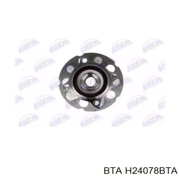 Cubo de rueda trasero CHA358 Comline