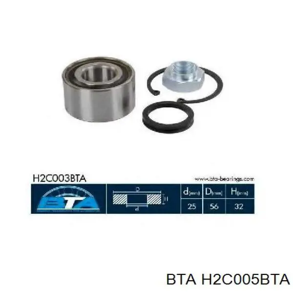 Comprar 062002 Peugeot/Citroen Cubo de rueda, Eje trasero