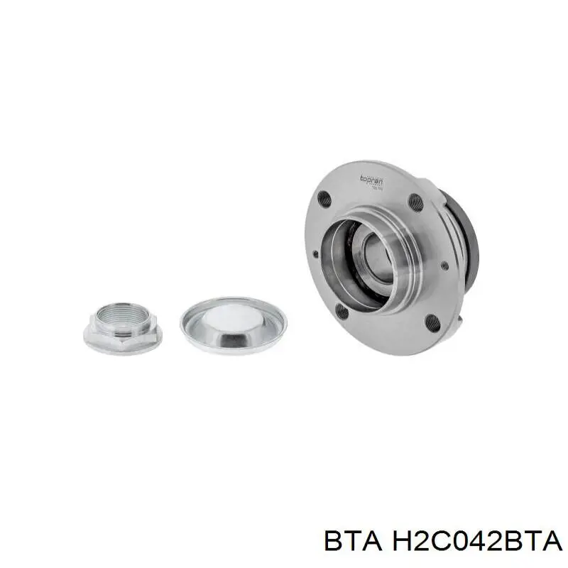 Cubo de rueda trasero Citroen Berlingo B9