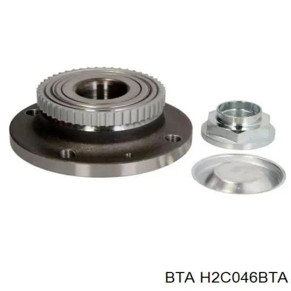 H2C046BTA BTA cubo de rueda trasero
